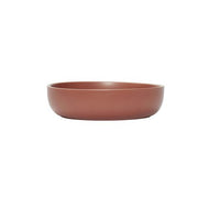 Tallerken/skål, keramikk, rød