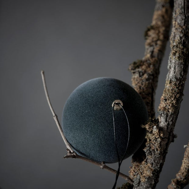 Velvety Ornament – Pine Green